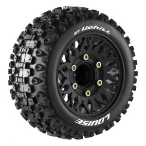 Tires & Wheels ST-UPHILL 1/10 Soft (Removable 12, 14 & 17mm Hex) (2)