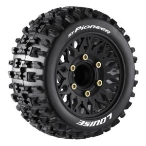 Tires & Wheels ST-PIONEER 1/10 Soft (Removable 12, 14 & 17mm Hex) (2)