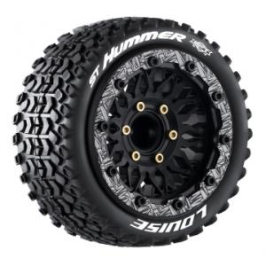 Tires & Wheels ST-HUMMER 1/10 Soft MFT (Removable 12, 14 & 17mm Hex) (2)