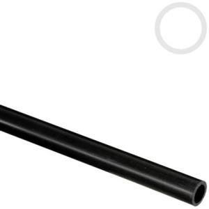 8mm (6mm) Pultruded Carbon Fibre Tube - 1m Length