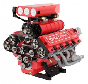 FS-V800GCS 8-Cyl Methanol Engine 4-Stroke Kit