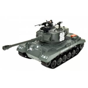 BROTHER TANK RC TANK 1:18 USA M26 PERSHING SNOW LEOPARD GREEN