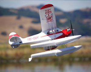 J3 Cub V4 1400mm with Floats Reflex V2-Gyro PNP