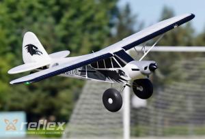 FMS PA-18 Super Cub 1700mm Reflex V2-Gyro PNP with Floats