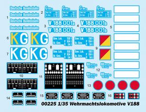 Trumpeter 1:35 Wehrmachtslokomotive V188