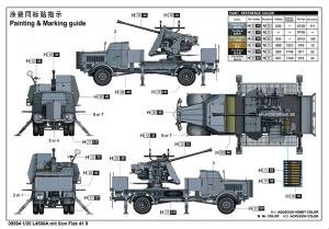 Trumpeter 1:35 L4500A mit 5cm Flak 41 II