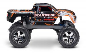 Traxxas Stampede 2WD Monster RC-auto + akku ja laturi