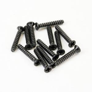 FTX HAVOK FLATHEAD SELF TAPPING SCREWS 2 x 12MM (12pc)