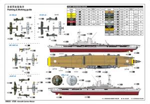 Trumpeter 1/350 Aircraft Carrier Weser