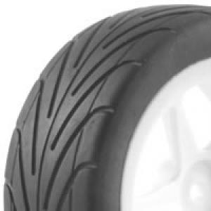 Fastrax 1/10th Mounted Buggy Tyres Lp Arrow Front