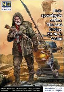 1/24 Post-apocalyptic series,  Kit No.4, The Last Bridge.