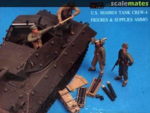 1/35 U.S. M10/M18 Tank Crew-4 Fig.&Suppl.AMMO