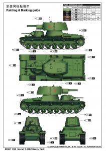 Trumpeter 1/35 Soviet T-100Z Heavy Tank