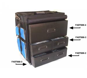 Fastrax Small Drawer For Fast688 Hauler Bag (Beside The Wheels)