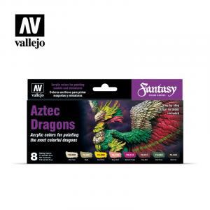 Fantasy Color Aztec Dragons 8x17ml