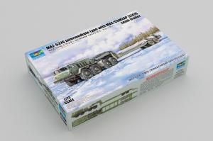 Trumpeter 1/72 MAZ-537G intermediate type with semi-trailer