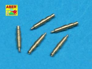 Aber 1/35 MG 34 tips barrels for turret mount (5pcs)