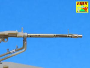 Aber 1/35 Set of 2 barrels for German tank machine gun MG 34 with Panzermantel