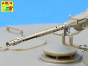 Aber 1/35 Set of 2 barrels for German tank machine gun MG 34 with Panzermantel