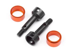 AXLE (FRONT/2PCS)