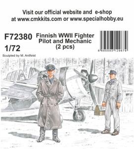 CMK 1/72 Finnish WWII Fighter Pilot and Mechanic