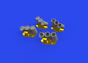 Eduard 1/35 WWII German NbKWrf39 smoke launcher set (3d Print)