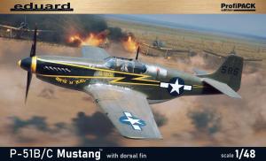 Eduard 1/48 P-51B/C Mustang with dorsal fin