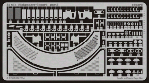 Eduard 1/35 Flakpanzer Gepard Detail set for Tamiya kit