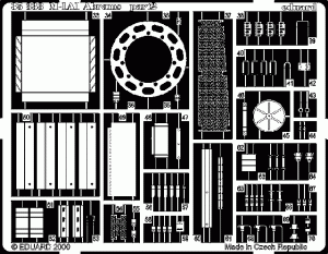 Eduard 1/35 M1A1 Abrams Detail set for Tamiya kit #35156