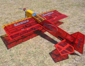 Harrier 3D 1513mm wingpänn 15-20cc( 90-110 2-stroke) Red