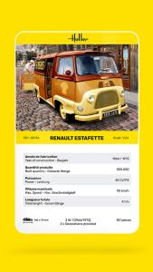 Heller 1:24 RENAULT Estafette pienoismalli