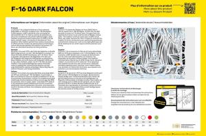 Heller 1/48 F-16 Dark Falcon