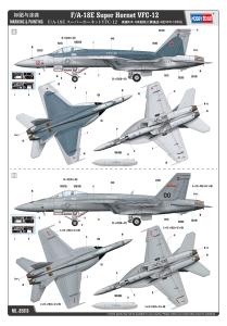 Hobbyboss 1/48 F/A-18E Super Hornet VFC-12