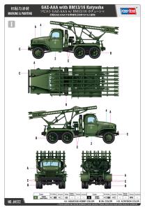 Hobbyboss 1/35 GAZ-AAA with BM13/16 Katyusha