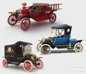 ICM 1/24 The Various "Tin Lizzie" (3 cars)