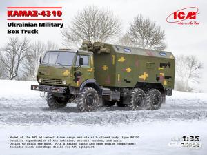 ICM 1/35 KAMAZ-4310, Ukrainian Military Box Truck