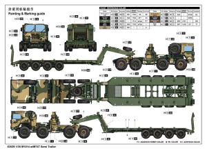 Ilovekit 1/35 M1014 w/M747 Semi Trailer