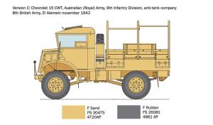 Italeri 1:35 Chevrolet 15 CWT