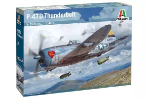 Italeri 1:48 P-47D Thunderbolt (E.T.O.)