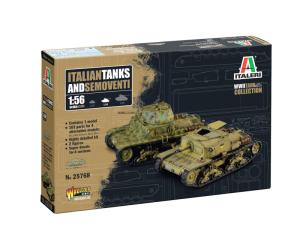 Italeri 1:56 Italians Tanks & Semoventi