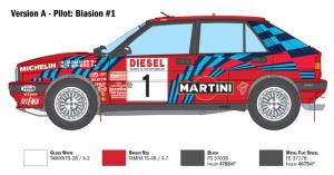 Italeri 1:12 Lancia DELTA 16V HF Integrale 'Sanremo 1989'