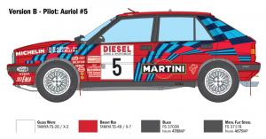 Italeri 1:12 Lancia DELTA 16V HF Integrale 'Sanremo 1989'