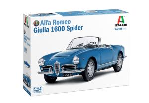 Italeri 1/24 Alfa Romeo Giulia 1600 Spider
