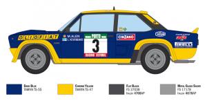 Italeri 1:24 Fiat 131 Abarth Rally OLIO FIAT