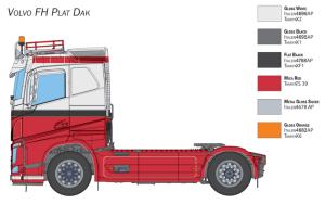 Italeri 1:24 VOLVO FH Plat Dak