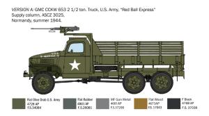 Italeri 1:35 GMC 2 1/2 ton 6x6 truck