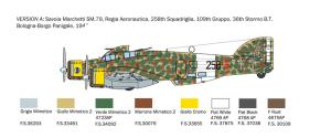 Italeri 1:72 SM-79 Sparviero Bomber version