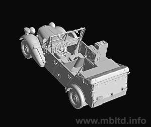 Masterbox 1:35 Sd.Kfz.2 Type 170 VK, radio car