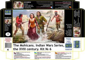 Masterbox 1/35 The Mohicans. Indian Wars Series, Kit #6