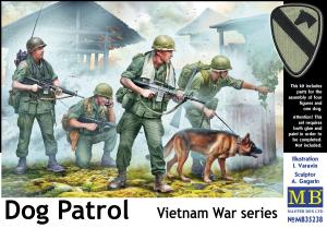 Masterbox 1/35 Dog Patrol. Vietnam War series